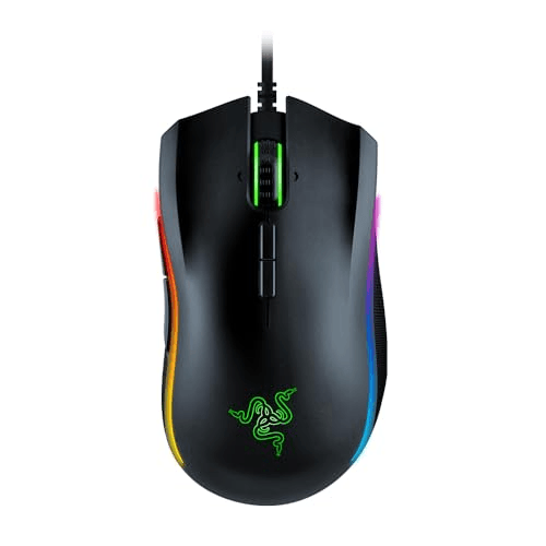 Carátula de Razer Mamba Elite- Ratón para juegos , Ratón Gaming con 9 botones mecánicos programables, sensor óptico con 16.000 ppp e… para PC