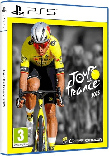 Carátula de Tour de Francia 2025 (Playstation 5)
