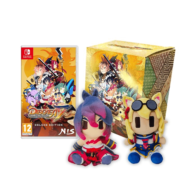 Oferta para el producto Disgaea 7: Vows of the Virtueless – Limited Edition Plushie Bundle (Nintendo Switch) por solo 147.39€ Carátula de Disgaea 7: Vows of the Virtueless – Limited Edition Plushie Bundle (Nintendo Switch)