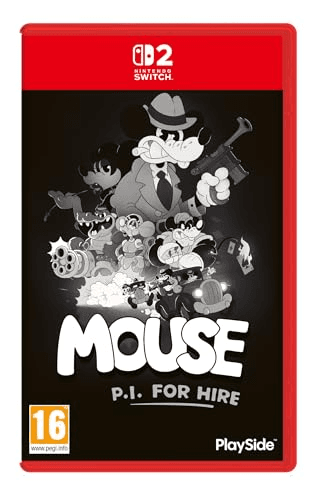 Carátula de MOUSE: P.I. For Hire - Switch 2 para Nintendo Carátula de MOUSE: P.I. For Hire - Switch 2 para Nintendo