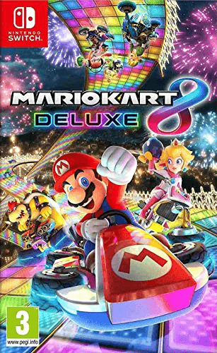Carátula de Mario Kart 8 Deluxe - Nintendo Switch
