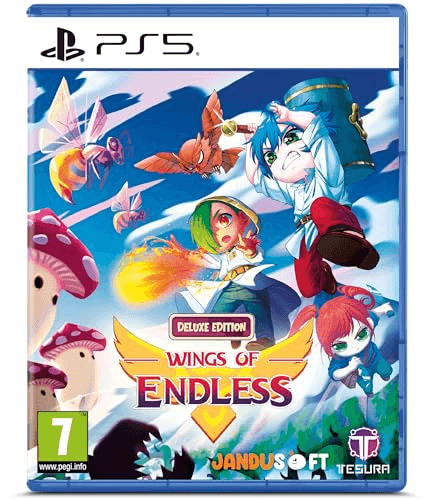 Oferta para el producto Wings of Endless - Deluxe Edition - PlayStation 5 por solo 31.19€ Carátula de Wings of Endless - Deluxe Edition - PlayStation 5