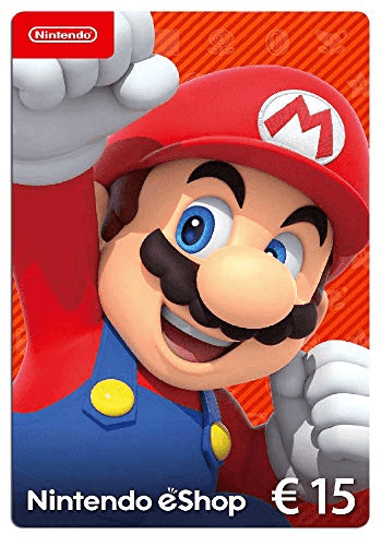 Carátula de Nintendo eShop Tarjeta de regalo 15€ | Nintendo Switch - Código de descarga