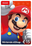 Carátula de Nintendo eShop Tarjeta de regalo 15€ | Nintendo Switch - Código de descarga