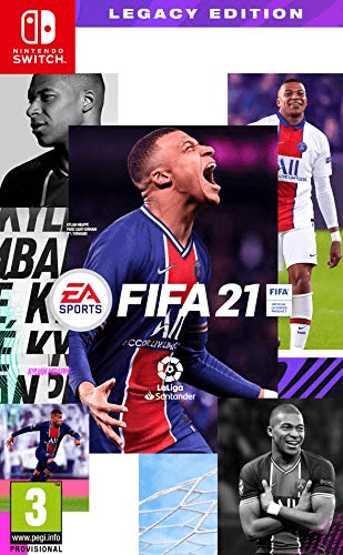 Carátula de FIFA 21 Legacy Edition - Nintendo Switch