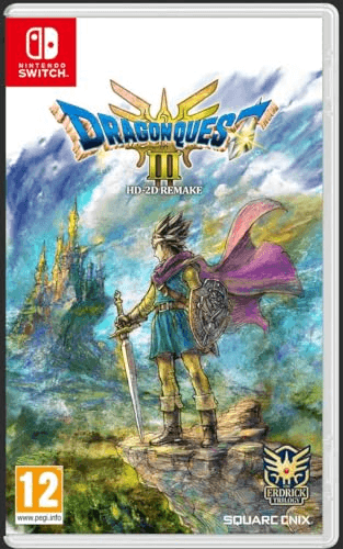 Carátula de Dragon Quest III HD-2D Remake Nintendo Switch