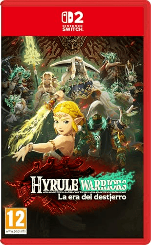 Carátula de Hyrule Warriors: La era del destierro / Age of Imprisonment - Nintendo Switch 2