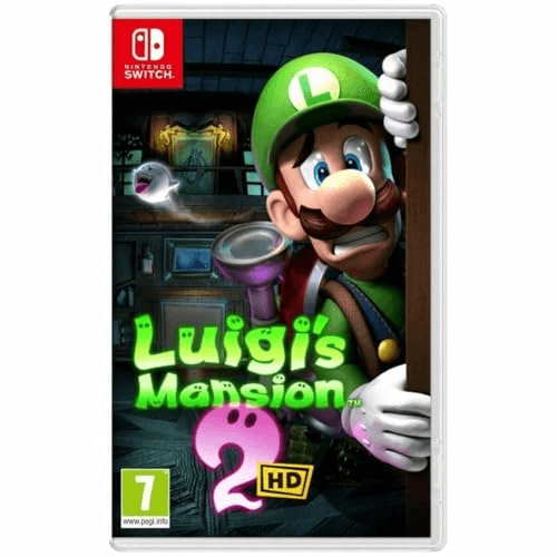 Carátula de Luigi's Mansion 2 HD - Juego para Nintendo Switch