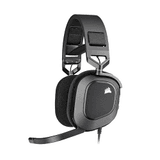 Carátula de Corsair HS80 RGB Auriculares con Micrófono para Juegos USB - Sonido Envolvente Dolby 7.1 - Micrófono Omnidireccional - Compatible con iCUE - PC - Negro