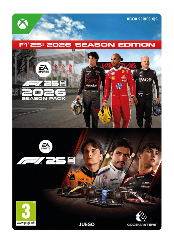 Carátula de F1 25 2026 SEASON EDITION | Xbox Series X|S - Código de descarga
