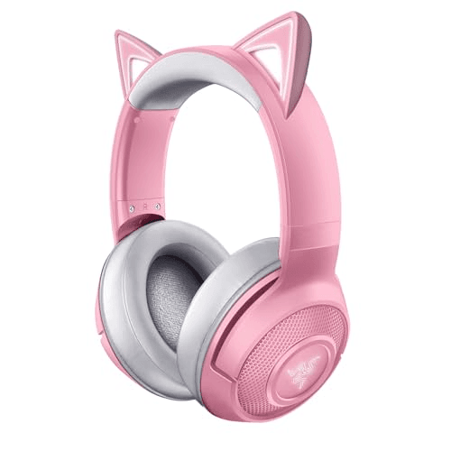 Carátula de Razer Kraken Consolas Kraken Kitty (Inalámbrico), Rosa (Quartz) para PC Carátula de Razer Kraken Consolas Kraken Kitty (Inalámbrico), Rosa (Quartz) para PC