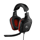 Carátula de Logitech G332 Auriculares Gaming con Cable, Transductores 50 mm, Almohadillas Giratorias Cuero Sintético, 3,5 mm Jack… para Multiplataforma