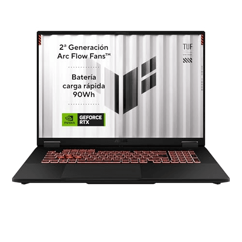 Oferta para el producto ASUS TUF Gaming A18 FA808UP-S8113 - Ordenador Portátil Gaming de 18" WUXGA 144Hz (AMD Ryzen 7 260, 16GB RAM, 1TB SSD, NVIDIA RTX 5070 8GB, Sin Sistema Operativo) Gris Jager - Teclado QWERTY español para PC por solo 1199€ Carátula de ASUS TUF Gaming A18 FA808UP-S8113 - Ordenador Portátil Gaming de 18" WUXGA 144Hz (AMD Ryzen 7 260, 16GB RAM, 1TB SSD, NVIDIA RTX 5070 8GB, Sin Sistema Operativo) Gris Jager - Teclado QWERTY español para PC