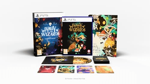 Carátula de Folly of The Wizards Edición Coleccionista -PS5 para PlayStation