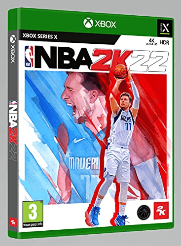 Carátula de Nba 2K22 Xbox Series X Estándar Carátula de Nba 2K22 Xbox Series X Estándar