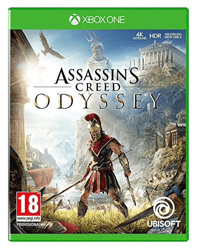 Carátula de Assassins Creed Odyssey - Xbox one, Edición:Estándar Carátula de Assassins Creed Odyssey - Xbox one, Edición:Estándar