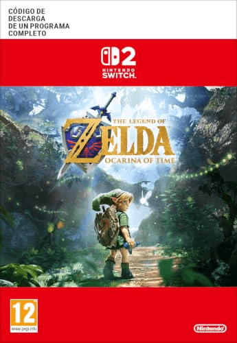 Carátula de The Legend of Zelda: Ocarina of Time Standard | Nintendo Switch 2 - Código de descarga Carátula de The Legend of Zelda: Ocarina of Time Standard | Nintendo Switch 2 - Código de descarga