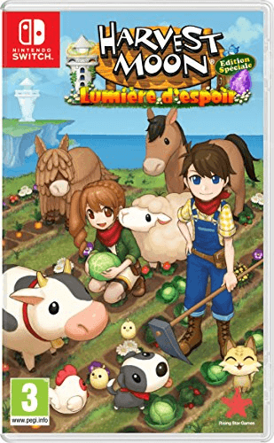 Carátula de Harvest Moon: Lumière d'espoir - Edition spéciale [Importación francesa] - Nintendo Switch