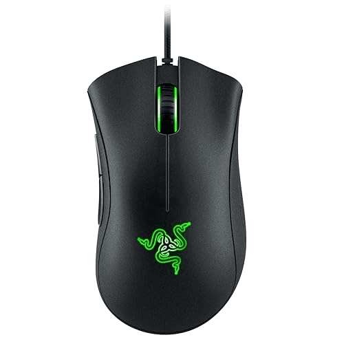 Carátula de Ratón para juegos Razer DeathAdder Essential, sensor óptico, 6400 DPI, 5 botones programables, interruptores mecánicos… para PC