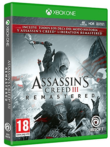 Carátula de Assassin's Creed III Remastered para Xbox