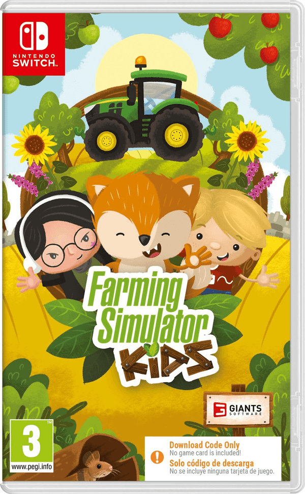 Carátula de Farming Simulator Kids (Código de descarga del juego en la caja) - Switch para Nintendo