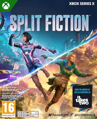 Carátula de Split Fiction Xbox Series X con pase de amigo | Castellano