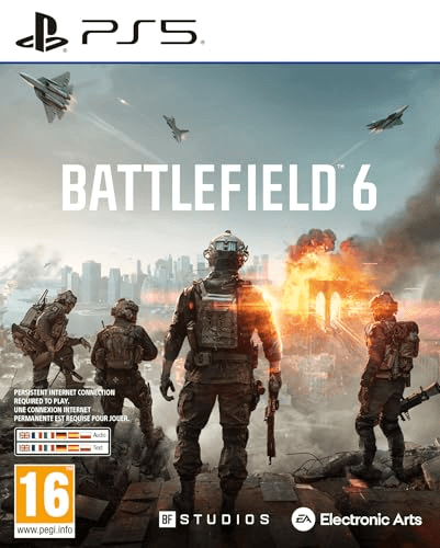 Carátula de Battlefield 6 Standard Edition PS5 | Videojuegos | Castellano para PlayStation