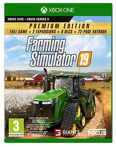 Carátula de Farming Simulator 19 - Premium Edition para Xbox Carátula de Farming Simulator 19 - Premium Edition para Xbox