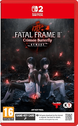 Carátula de Fatal Frame II: Crimson Butterfly Remake - Nintendo Switch 2 Carátula de Fatal Frame II: Crimson Butterfly Remake - Nintendo Switch 2