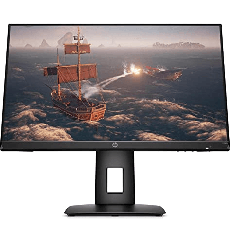 Carátula de HP X24ih 2W925AA- Monitor Gaming de 23.8" FHD (1920 x 1080 a 144 Hz, HDMI, DisplayPort, salida combo auriculares, AMD Sync) negro para PC