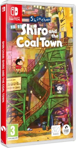 Carátula de Shin chan Shiro and the Coal Town - Nintendo Switch