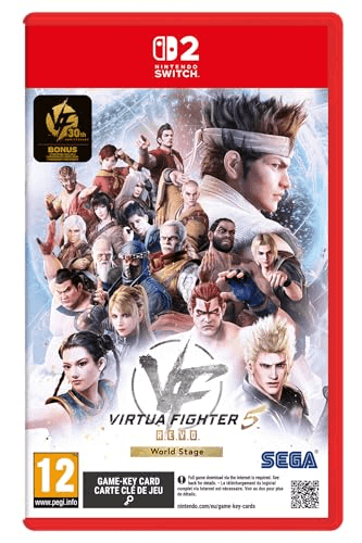 Carátula de Virtua Fighter 5 R.E.V.O. World Stage 30th Anniversary Edition - Switch 2 para Nintendo