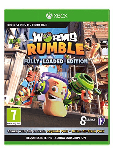 Carátula de Worms Rumble Fully Loaded Edition para Xbox