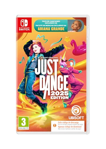 Carátula de Just Dance 2025 (Switch) (Caja con código de descarga) para Nintendo