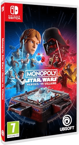 Oferta para el producto Monopoly Star Wars - Heroes Vs Villains - Nintendo Switch por solo 26.9€ Carátula de Monopoly Star Wars - Heroes Vs Villains - Nintendo Switch