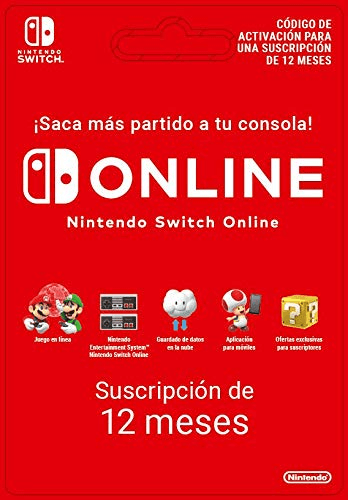 Oferta para el producto Nintendo Switch Online - 12 Meses | Nintendo Switch - Código de descarga por solo 19.99€ Carátula de Nintendo Switch Online - 12 Meses | Nintendo Switch - Código de descarga