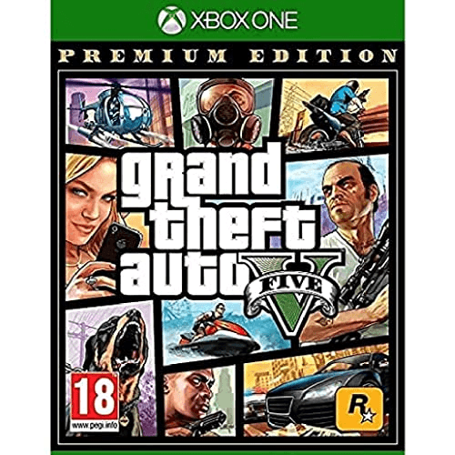 Carátula de Grand Theft Auto V - Premium Online Edition para Xbox