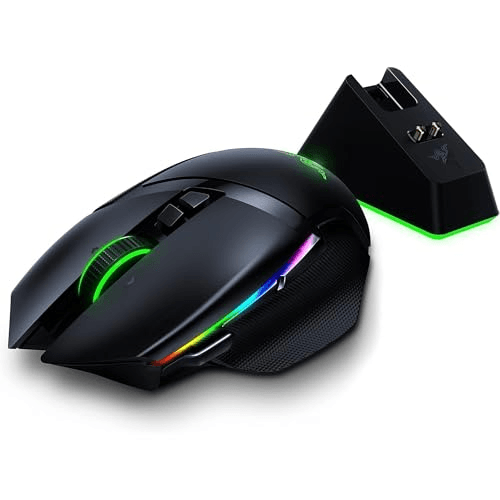 Carátula de Razer Basilisk Ultimate Ratón Inalámbrico para Juegos, 11 Botones Programables Hyperspeed, Enfoque Óptico + Sensor… para PC