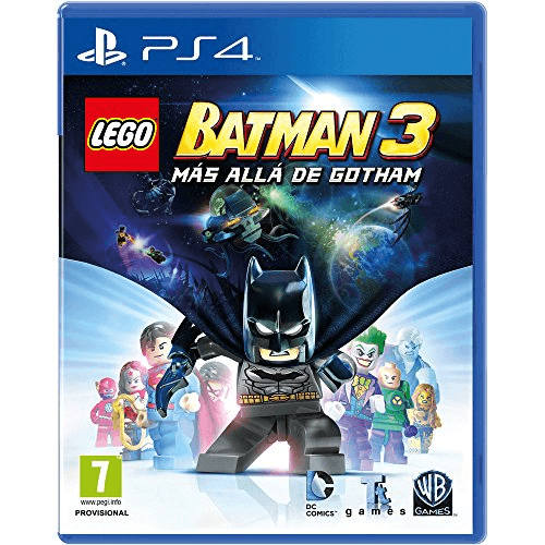 Carátula de Lego Batman 3: Mas Allá De Gotham (Estándar) para PlayStation Carátula de Lego Batman 3: Mas Allá De Gotham (Estándar) para PlayStation
