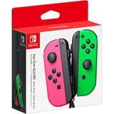 Carátula de Joy-Con set de dos color Verde Neón / Rosa Neón (Nintendo Switch)