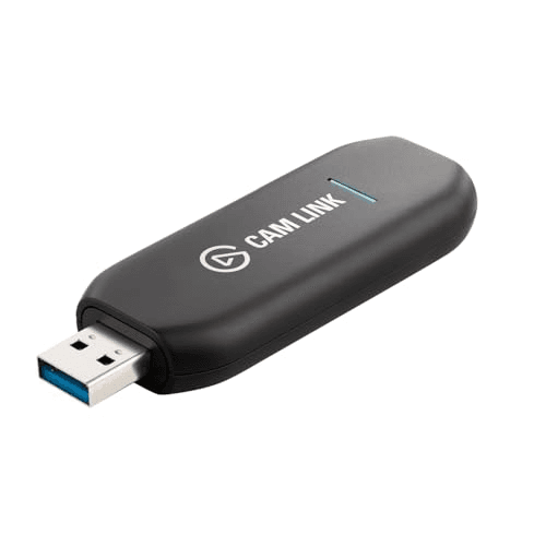Carátula de Elgato Cam Link 4K, transmite y graba con cámara de fotos o vídeo, 1080p60, 4K/30 fps, HDMI, USB 3.0, videollamadas, teletrabajo, Zoom, Teams para PC