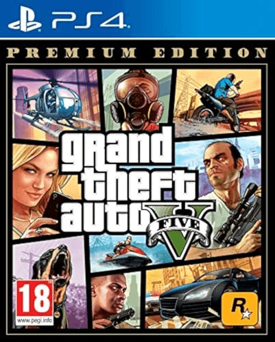 Carátula de Grand Theft Auto V - Premium Edition para PlayStation