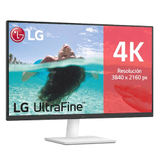 Carátula de LG 27US500-W - Monitor 4K UltraHD, 27 Pulgadas, IPS, 3840 x 2160, HDMIx2 2.0, SuperResolution+, clasificación F, 60 Hz, 5 ms, Blanco