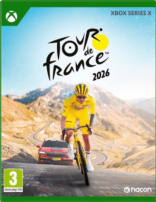 Carátula de Tour de France 2026 (Xbox Series X). Juego Oficial NACON - XBXTDF26FRUK | Simulación de ciclismo con clima dinámico, 7 carrer