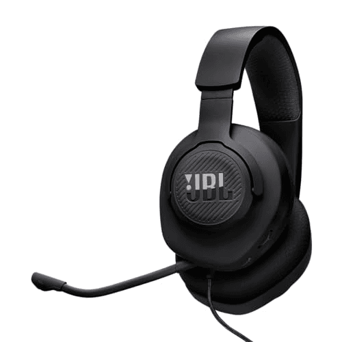 Oferta para el producto JBL Quantum 100M2 cascos circumaurales para gaming, JBL QuantumSOUND Signature, cable de audio de 3.5 mm, compatibles con múl para PC por solo 29.99€ Carátula de JBL Quantum 100M2 cascos circumaurales para gaming, JBL QuantumSOUND Signature, cable de audio de 3.5 mm, compatibles con múl para PC
