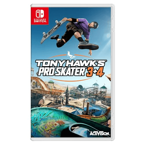 Oferta para el producto Tony Hawk’s Pro Skater 3 + 4 - Nintendo Switch por solo € Carátula de Tony Hawk’s Pro Skater 3 + 4 - Nintendo Switch