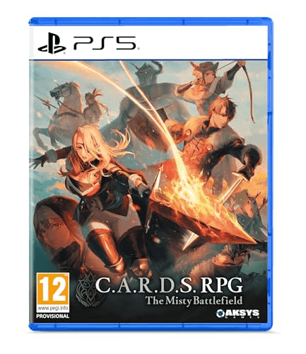 Oferta para el producto C.A.R.D.S. RPG: The Misty Battlefield -Total Warfare Edition- (PS5) para PlayStation por solo 21.6€ Carátula de C.A.R.D.S. RPG: The Misty Battlefield -Total Warfare Edition- (PS5) para PlayStation