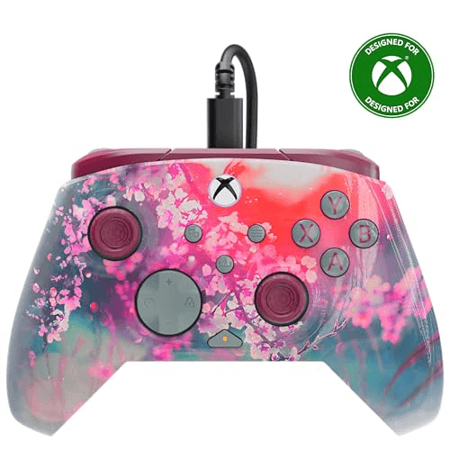 Oferta para el producto Turtle Beach Rematch Advanced Kyoto Bloom Mando de juego con cable - Con licencia para Xbox Series X y S, Xbox One y PC con W por solo 29.99€ Carátula de Turtle Beach Rematch Advanced Kyoto Bloom Mando de juego con cable - Con licencia para Xbox Series X y S, Xbox One y PC con W