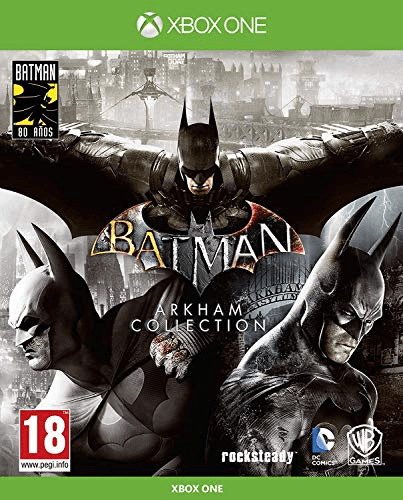 Carátula de Batman: Arkham Collection - Edición Exclusiva Amazon (Incluye steelbook y skin de caballero oscuro) para Xbox Carátula de Batman: Arkham Collection - Edición Exclusiva Amazon (Incluye steelbook y skin de caballero oscuro) para Xbox