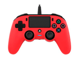 Carátula de Nacon - Mando Compacto para PS4, Color Rojo para Multiplataforma